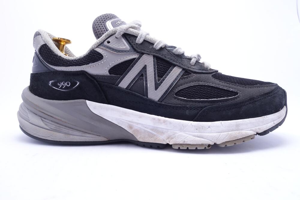 New Balance 990v6 Shoes Mens Size 9.5 Black Suede Running Sneakers M990BK6
